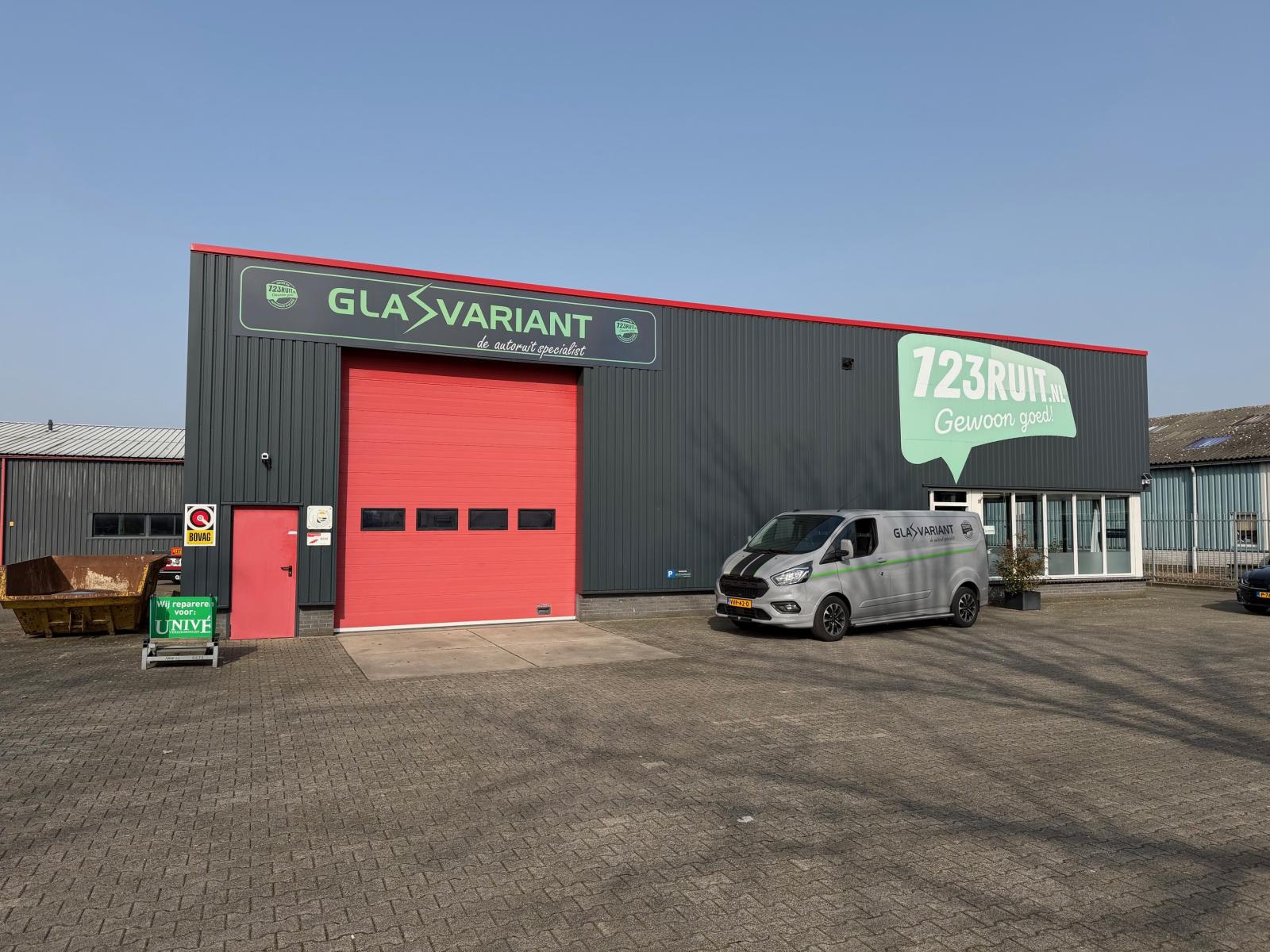 Glasvariant Hoogeveen locatie