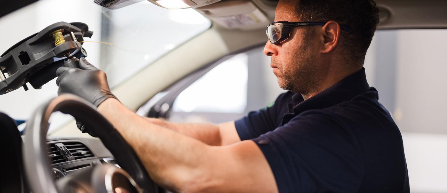 Autoruit reparatie